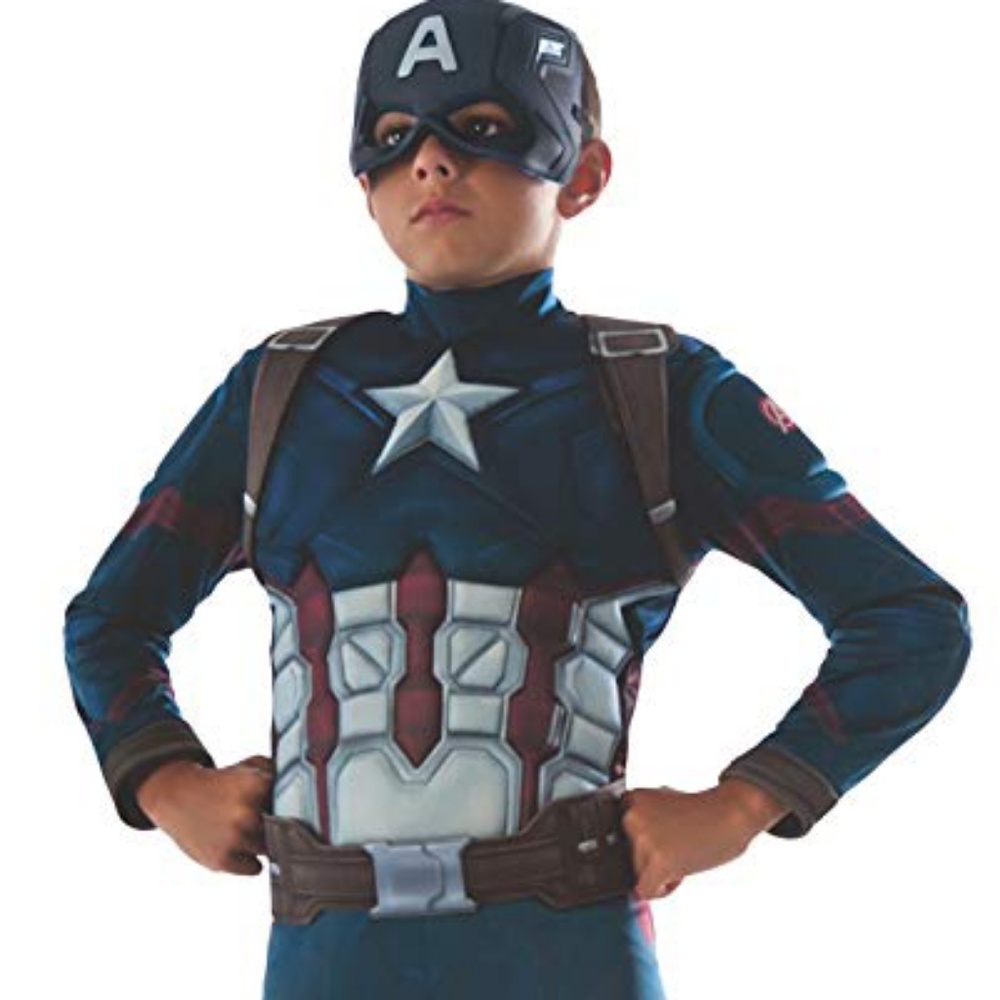 Rubies Boys Marvel Captain America Costume